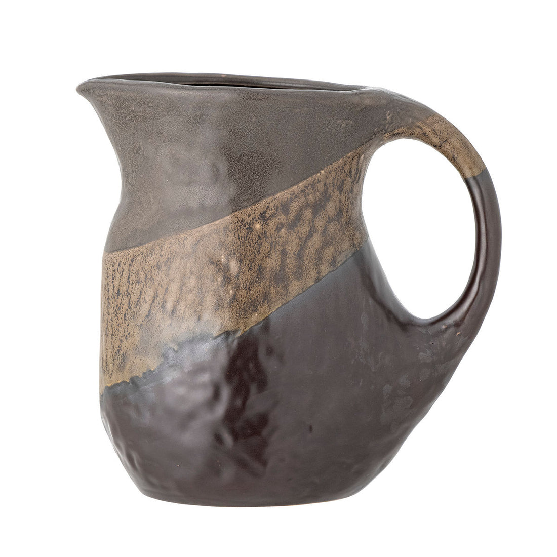 Bloomingville Paula pitcher, brown, stoneware