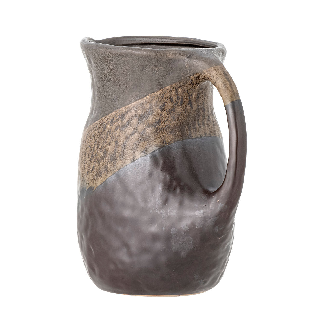 Bloomingville Paula pitcher, brown, stoneware