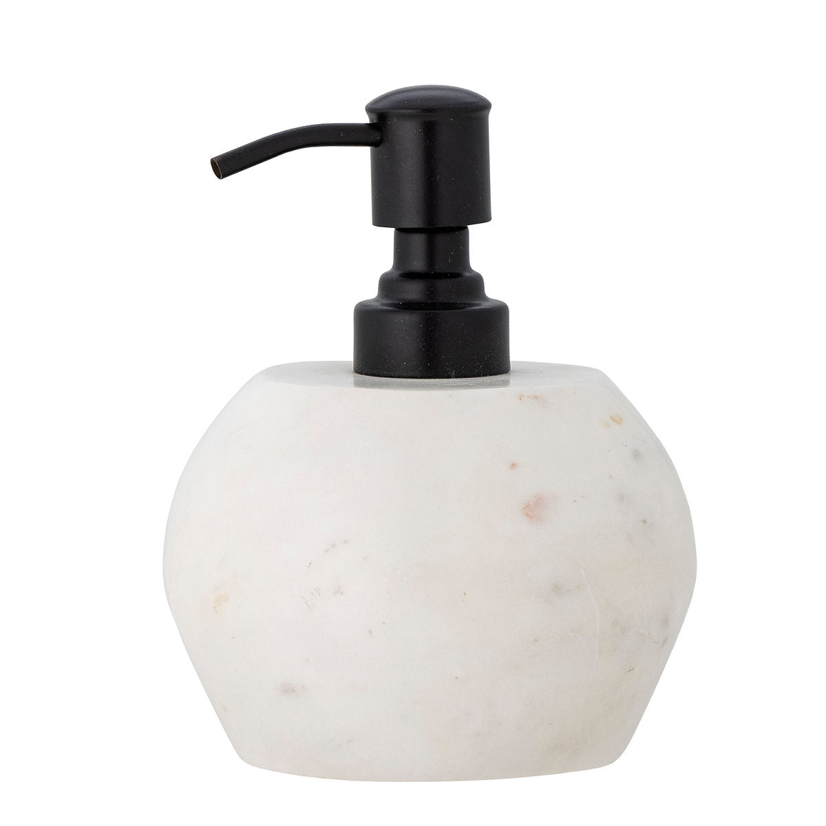 Bloomingville Inoa soap dispenser, white, marble