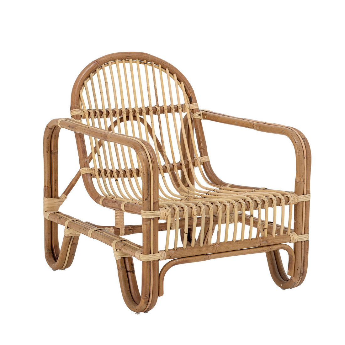 Bloomingville baal lounge chair, nature, rattan