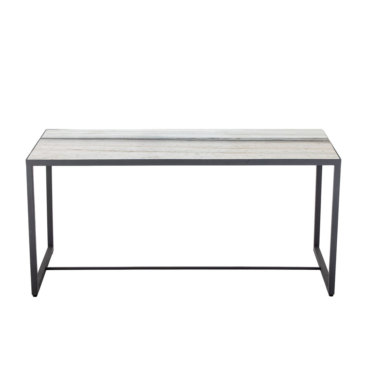 Bloomingville Ines coffee table, white, marble