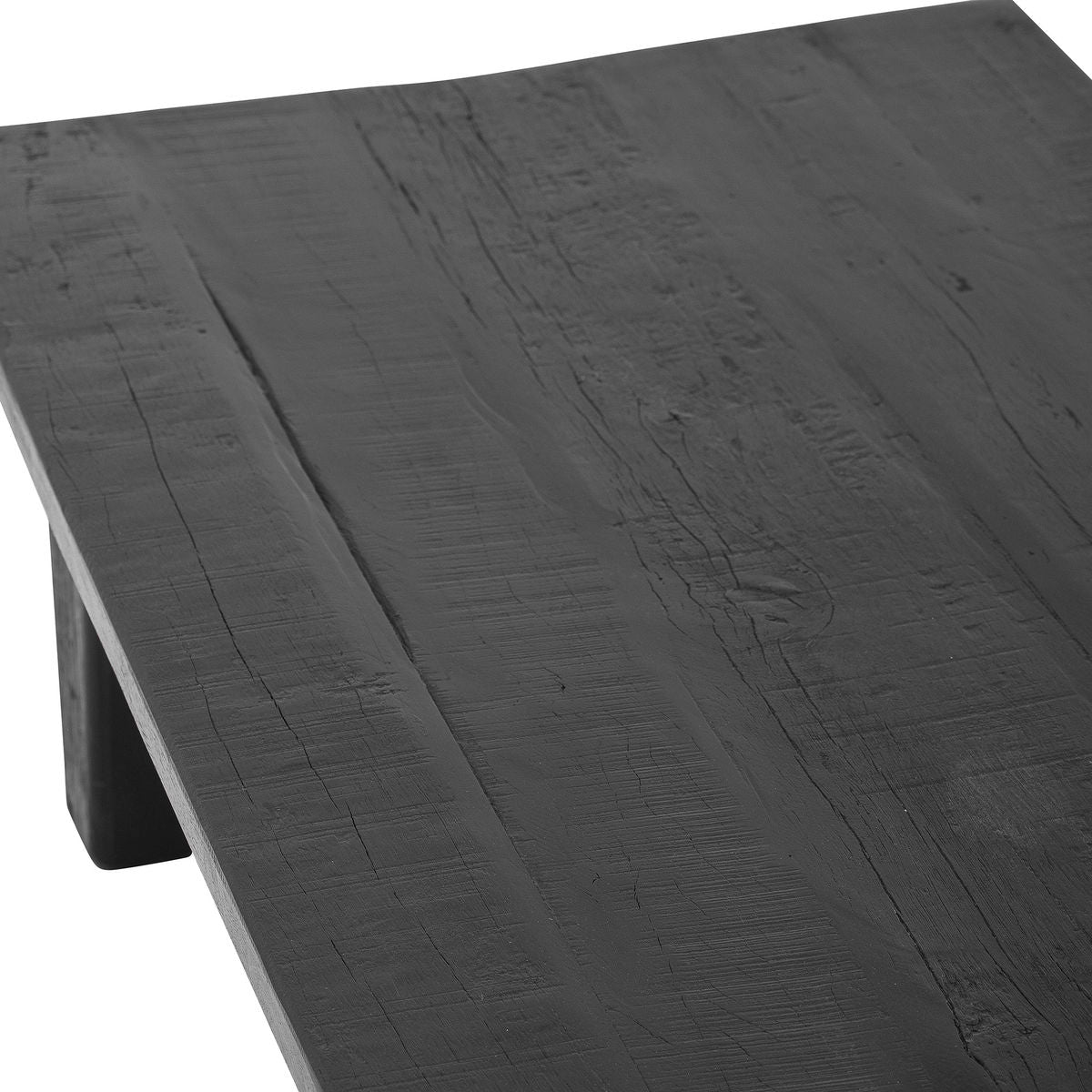 Bloomingville Riber Coffee Table, Black, Recycled Wood