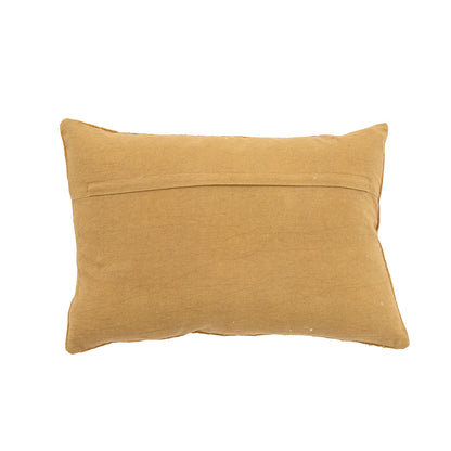 Bloomingville Hillac pillow, yellow, cotton