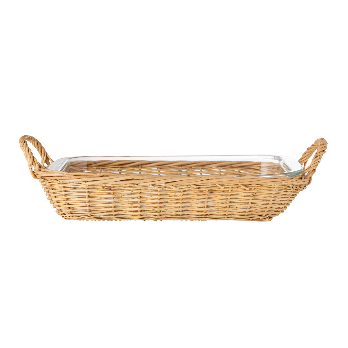 Bloomingville Mariam Overdown Fad with Basket, Ready, Glass