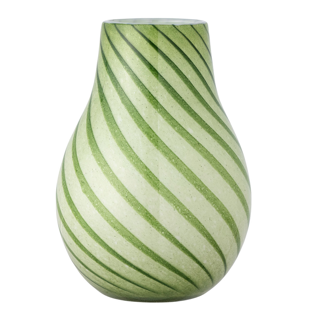 Bloomingville Leona Vase, Green, Glass