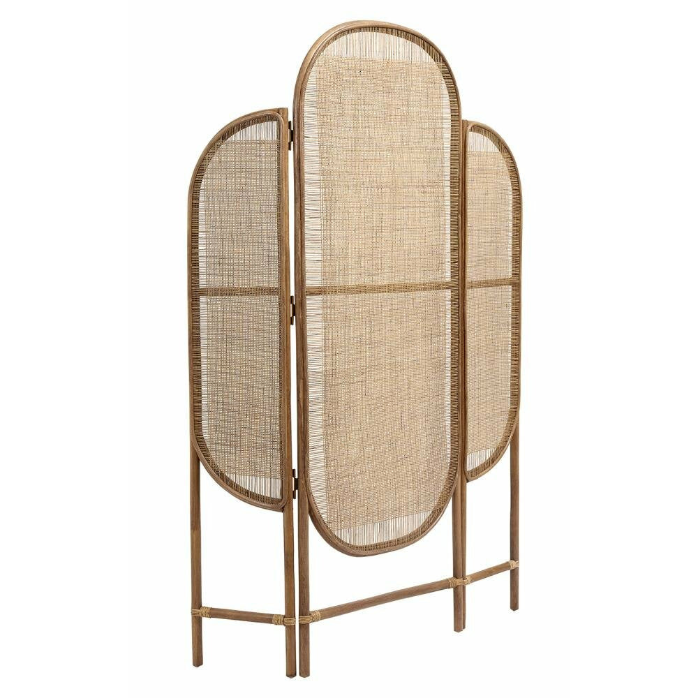 Nordal BALI rumdeler i rattan - 180x130 cm - natur - Nordal - DesignGaragen.dk