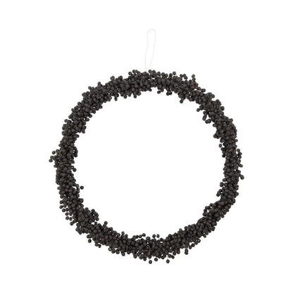 Wreath, hdwinter, black