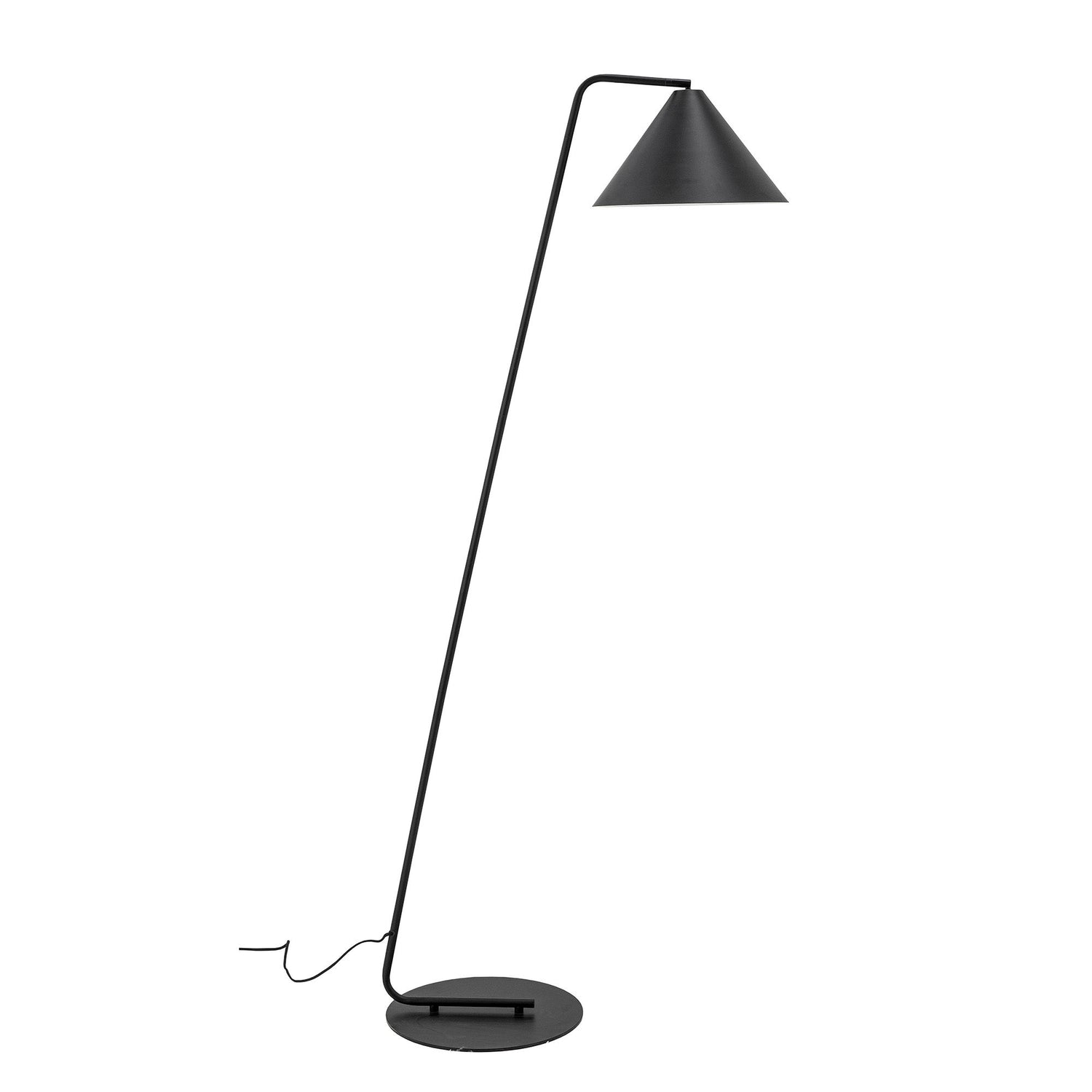 Bloomingville Latisha floor lamp, black, metal