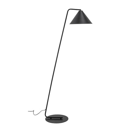 Bloomingville Latisha floor lamp, black, metal