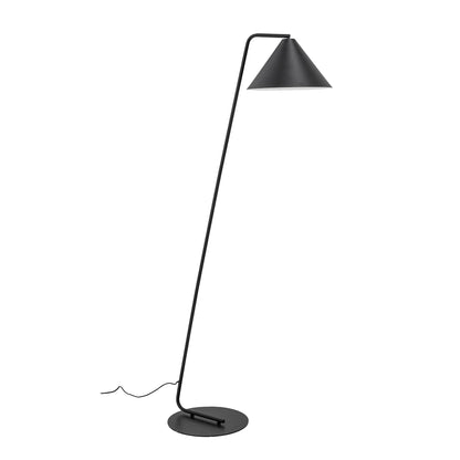 Bloomingville Latisha floor lamp, black, metal