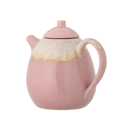 Bloomingville Louisa Teapot, Rosa, Stoneware