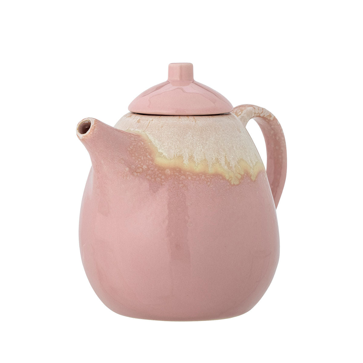 Bloomingville Louisa Teapot, Rosa, Stoneware