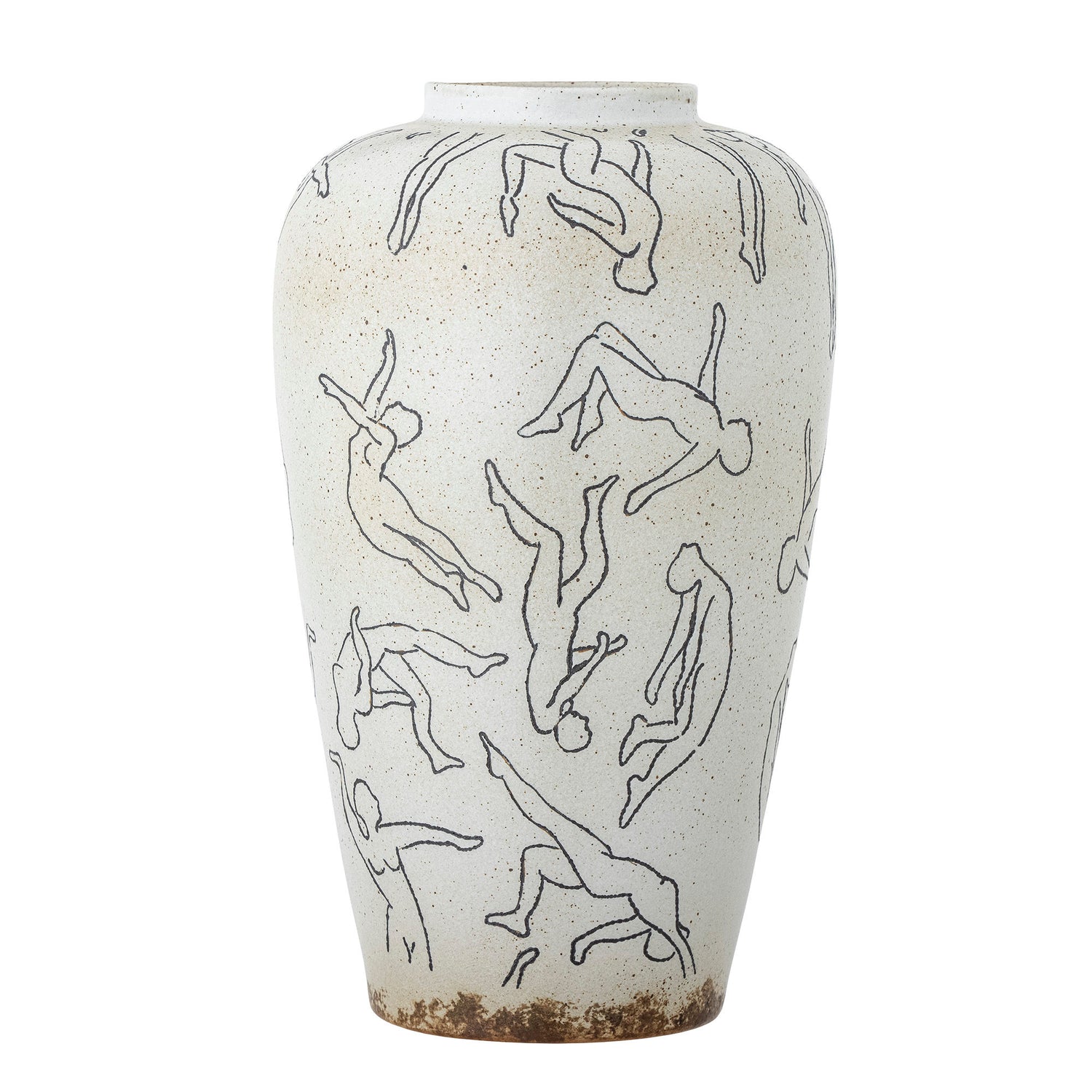 Bloomingville adah vase, nature, stoneware