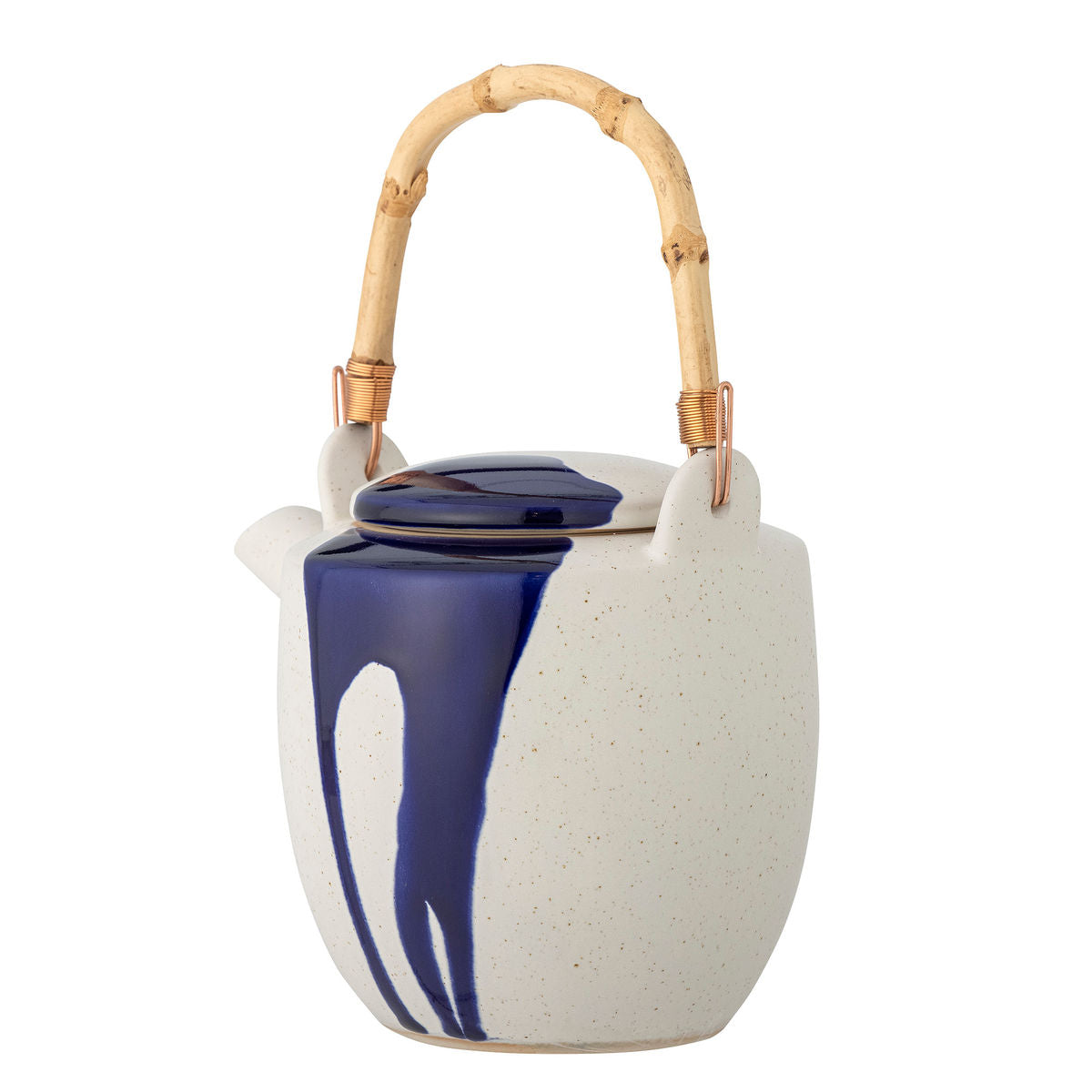 Bloomingville Okayama Teapot, Blue, Stoneware