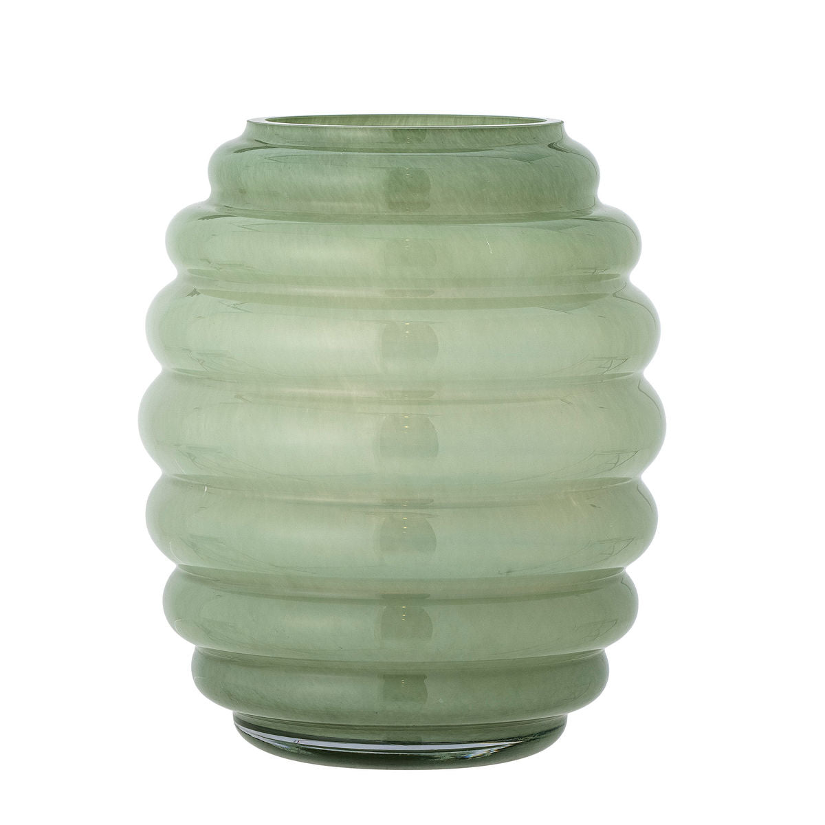 Bloomingville Saihah Vase, Green, Glass