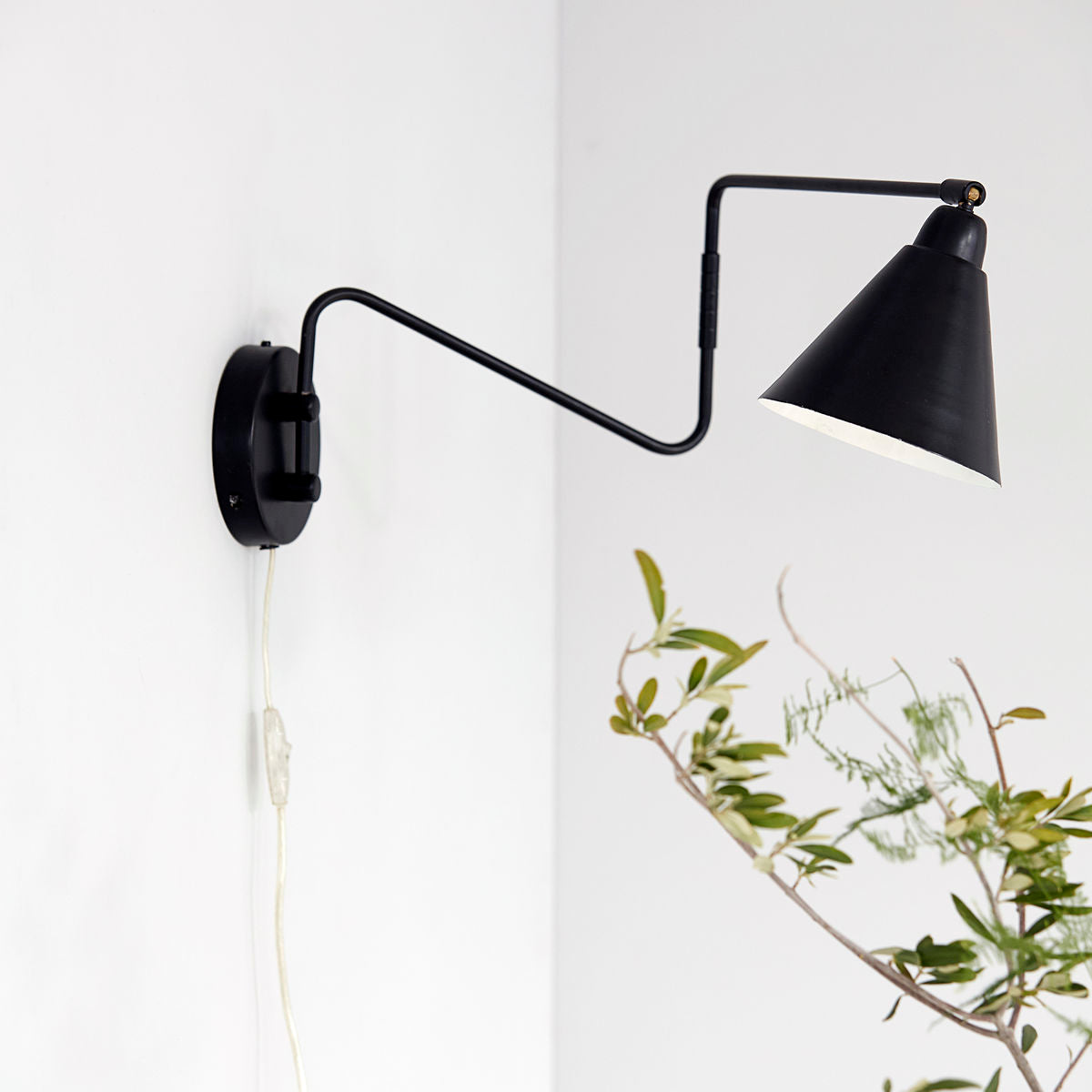 Wall lamp, HDGAME, black