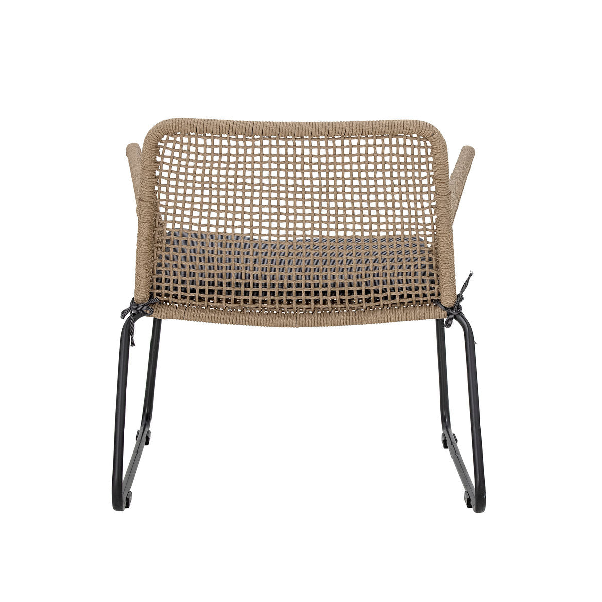 Bloomingville Mundo Lounge chair, brown, metal