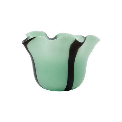 Vase, hdloose, light green