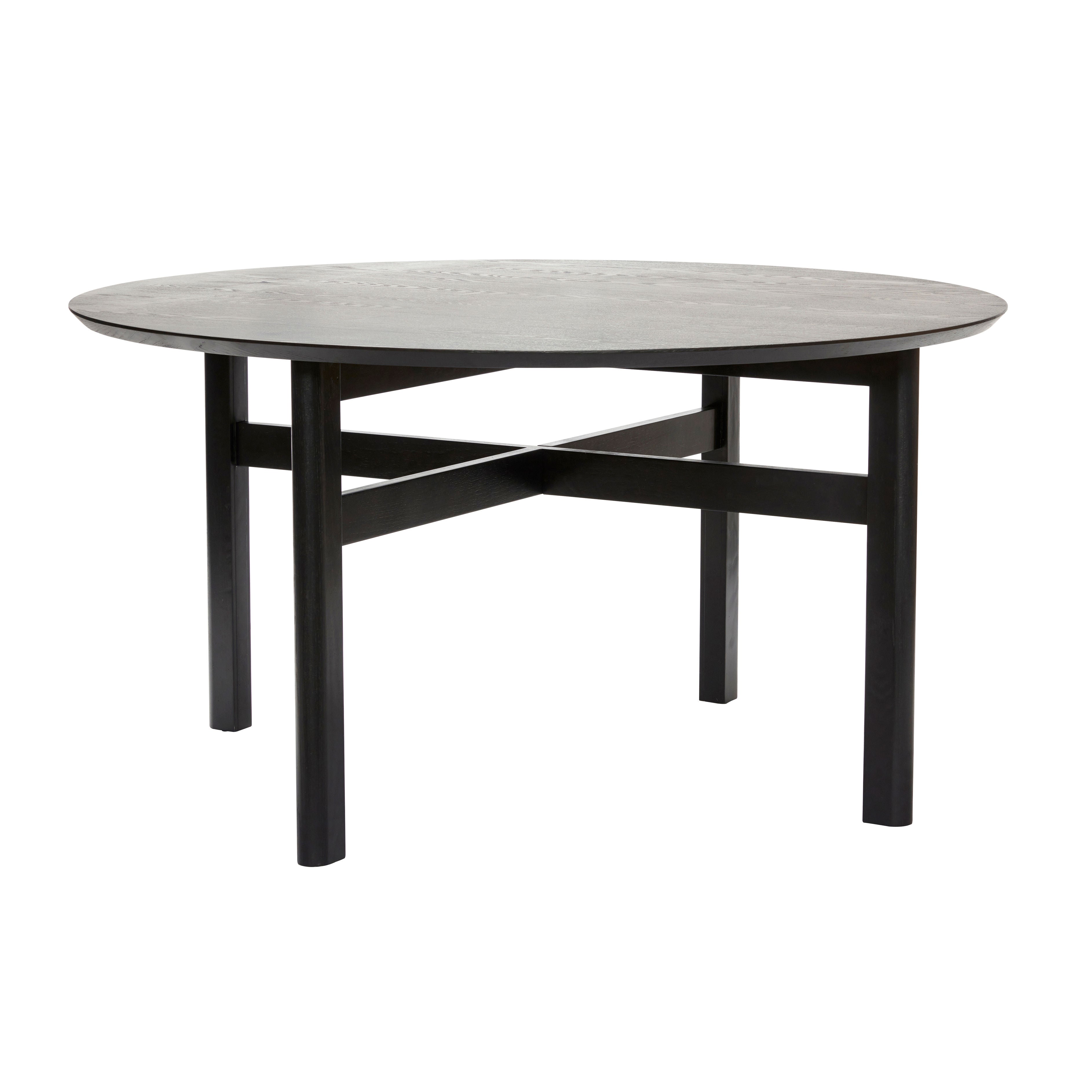 Hübsch Fjord Dining Table Large Black