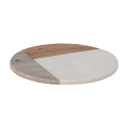 Creative Collection Olly Serving Tray, Hvid, Marmor - Creative Collection - DesignGaragen.dk