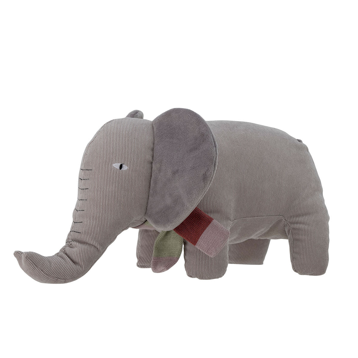 Bloomingville Mini Ferdinand Soft Toy, Gray, Cotton