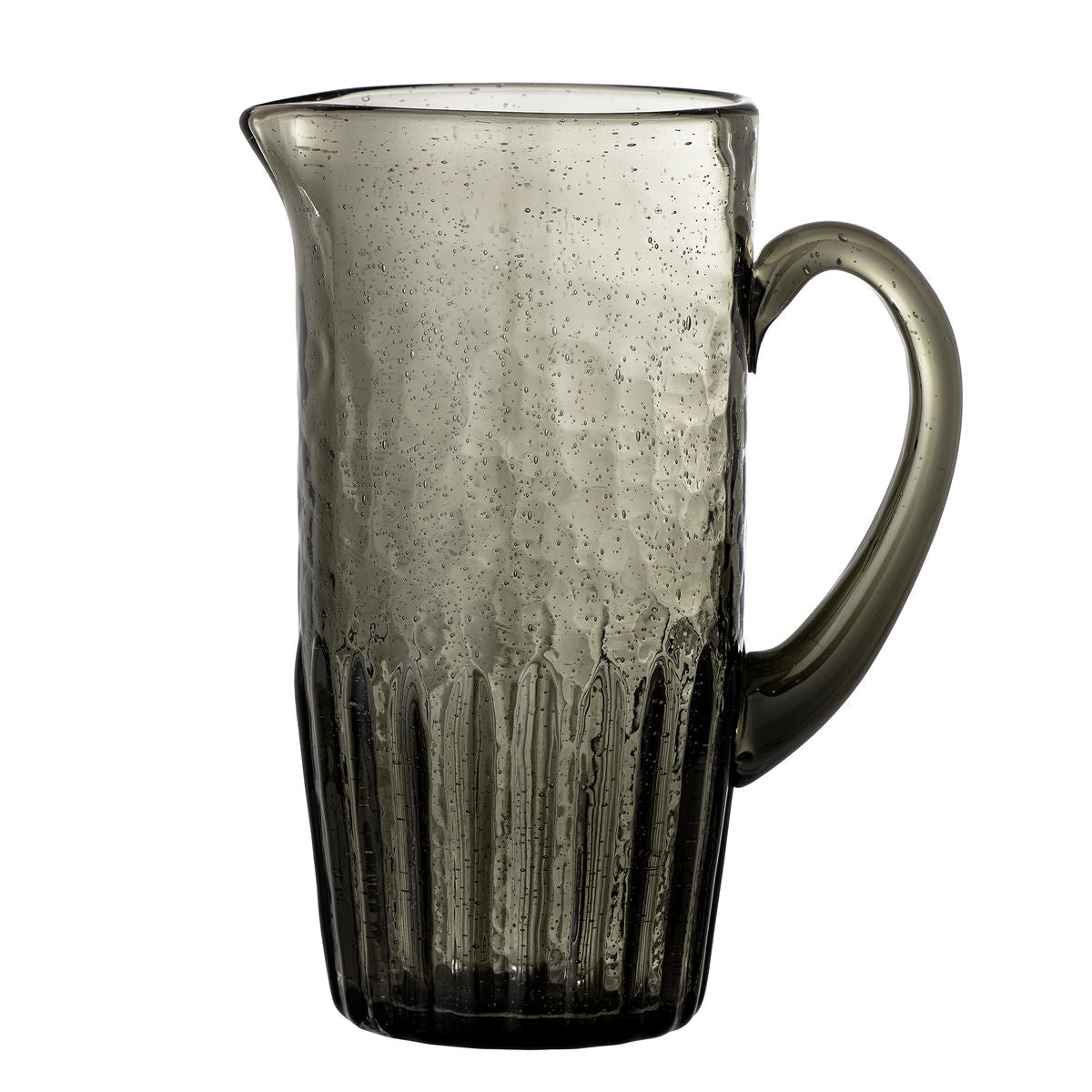 Bloomingville anora jug, gray, glass