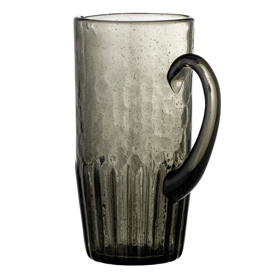 Bloomingville anora jug, gray, glass