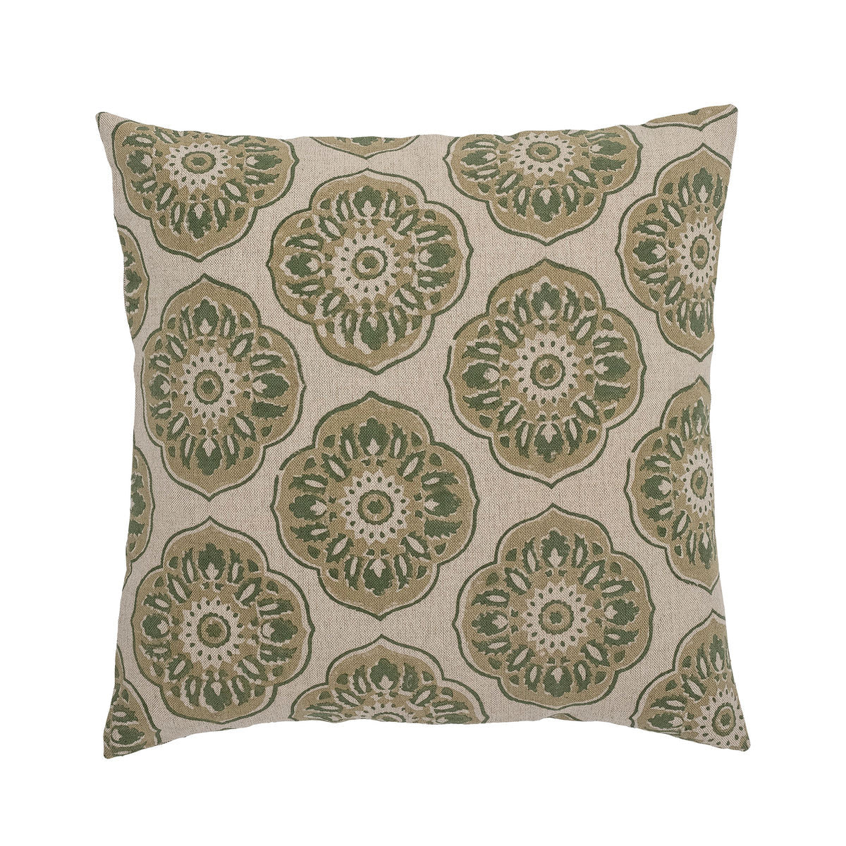 Creative Collection Nicolina Cushion, Green, Listen