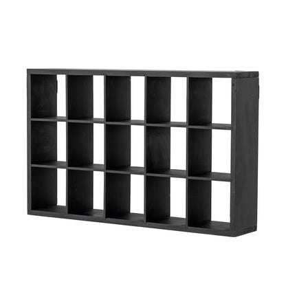 Bloomingville olinn shelf, black, pine