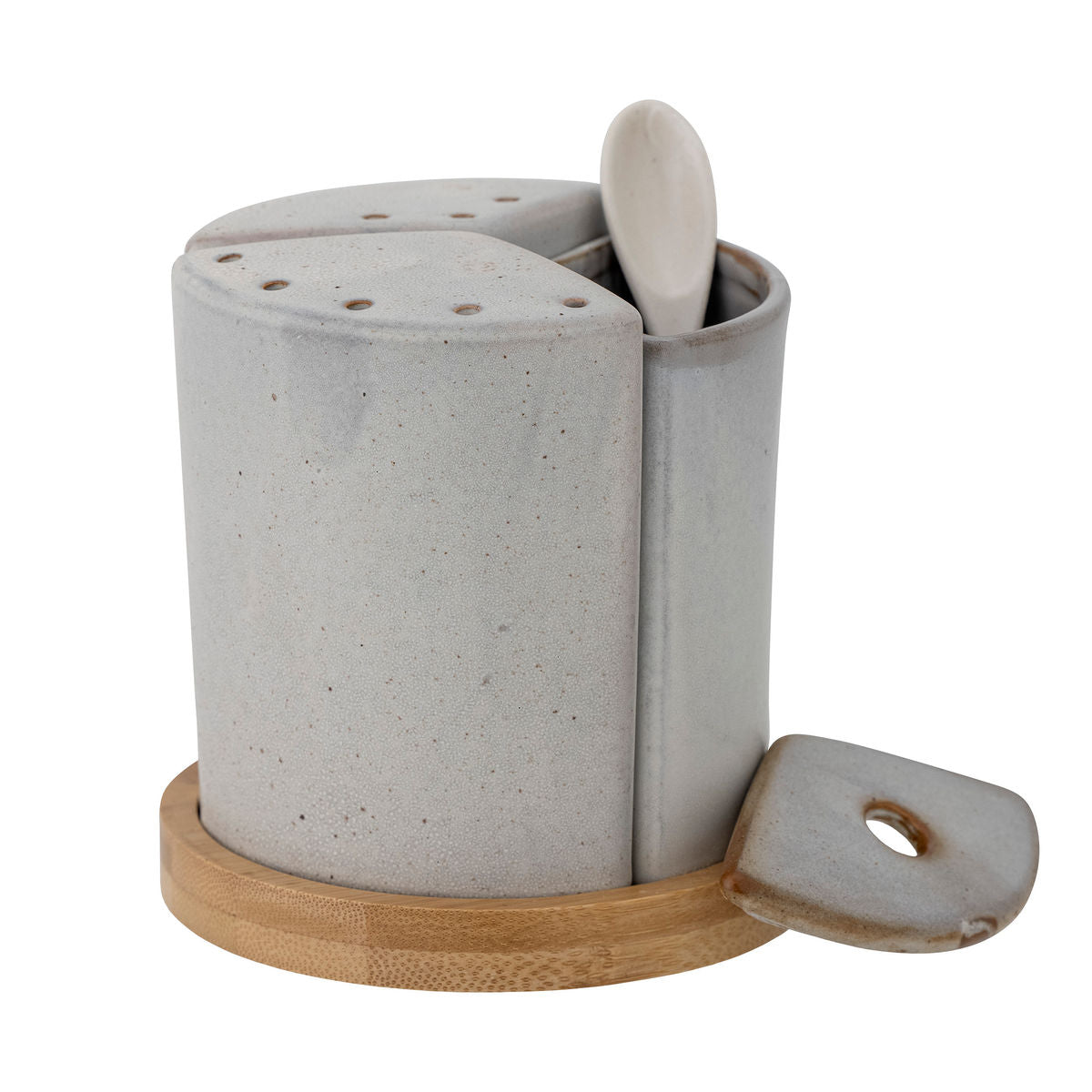 Bloomingville Josefine Salt &amp; Pepper sets, gray, stoneware