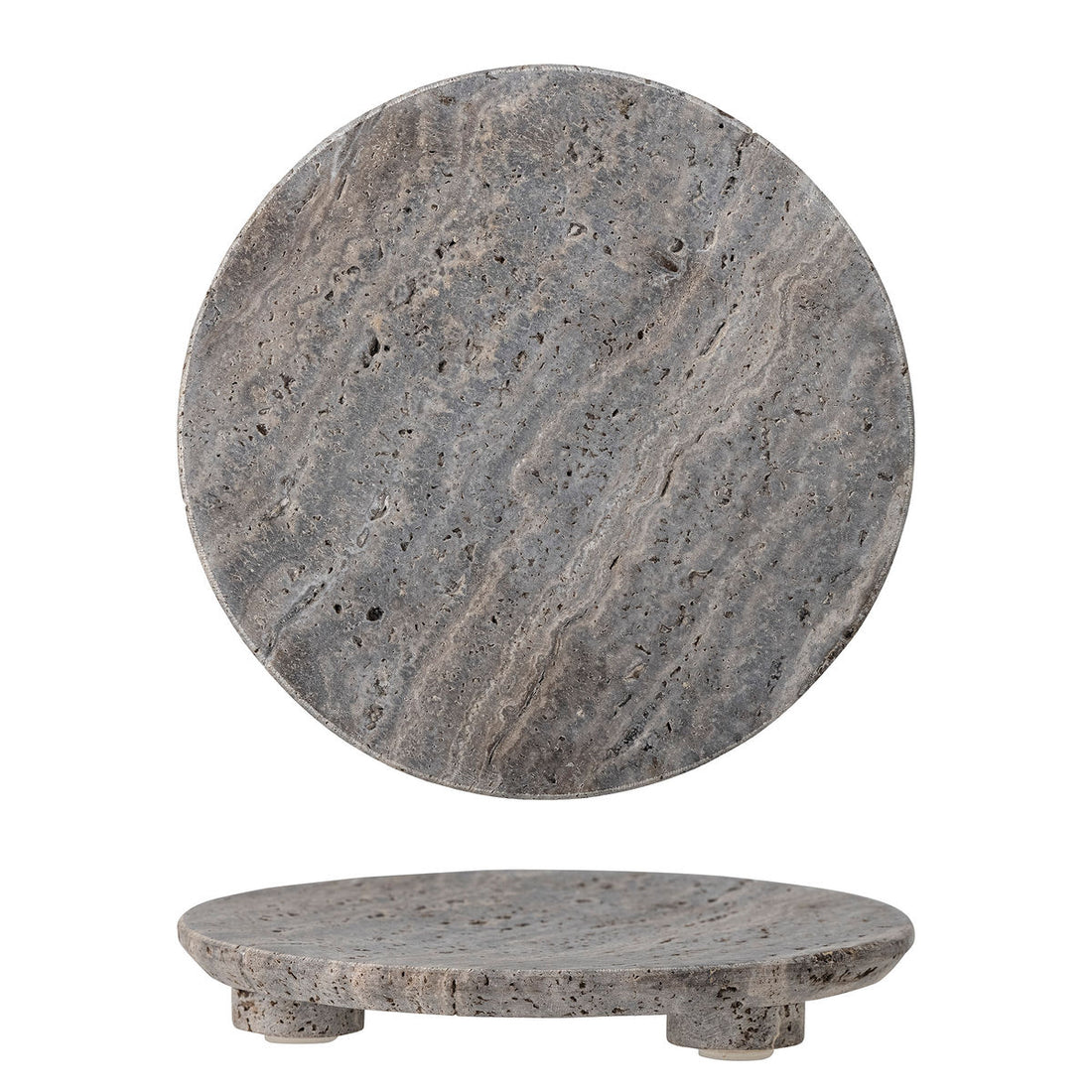 Bloomingville Margaret tray, gray, travertine