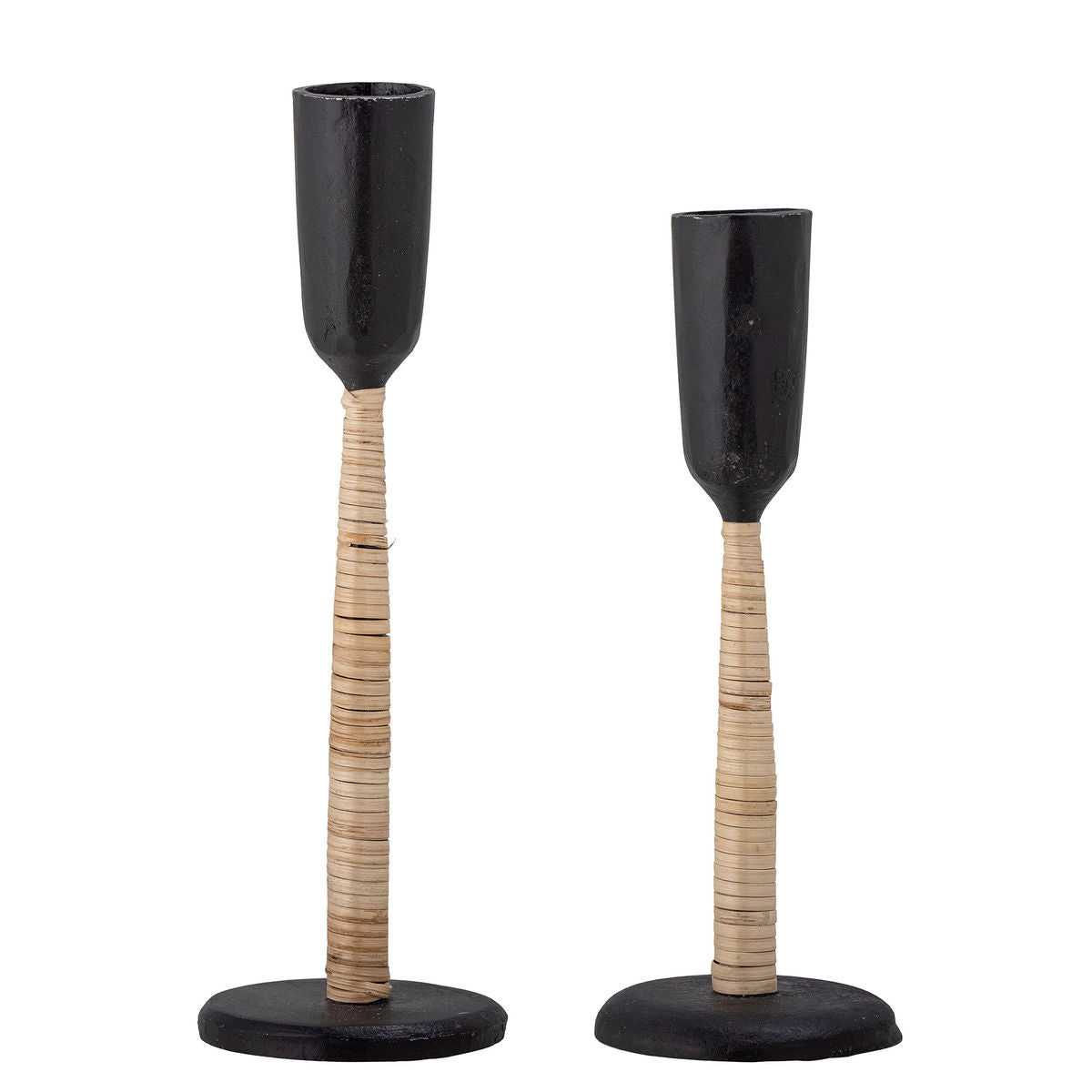 Bloomingville Kesha Candlestick, Black, Metal