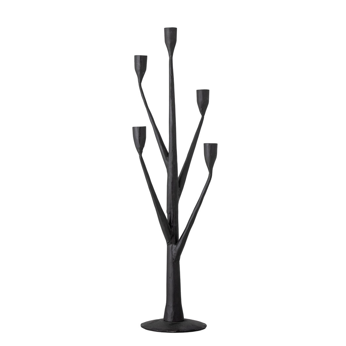 Creative Collection Abriz Candlestick, Black, Iron