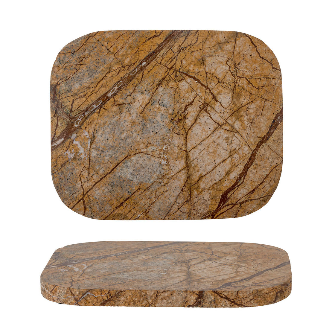 Bloomingville Deborah Serving Board, Brown, Marble