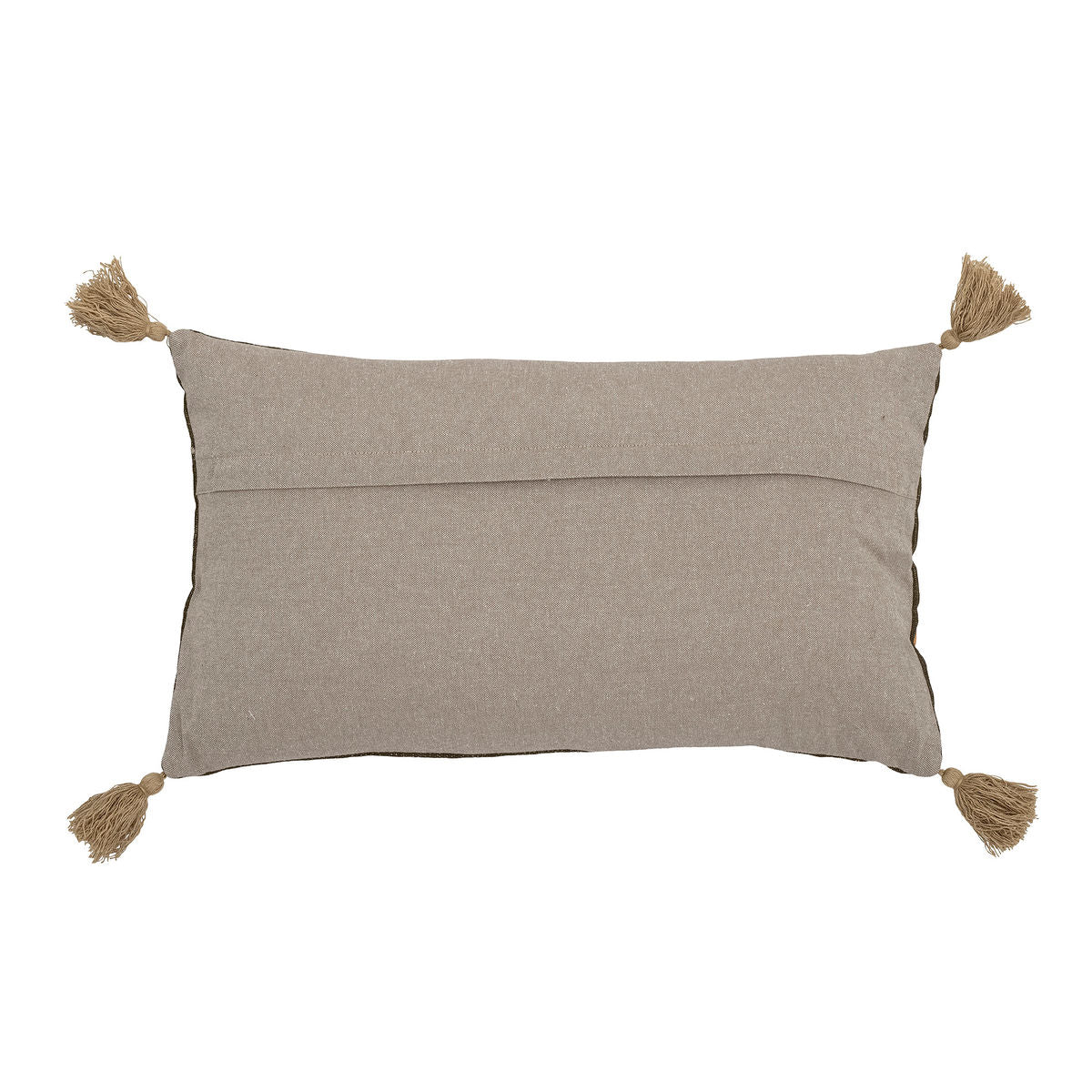 Bloomingville Nesma Cushion, Brown, Cotton