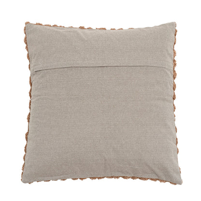 Bloomingville Aprilia cushion, brown, cotton