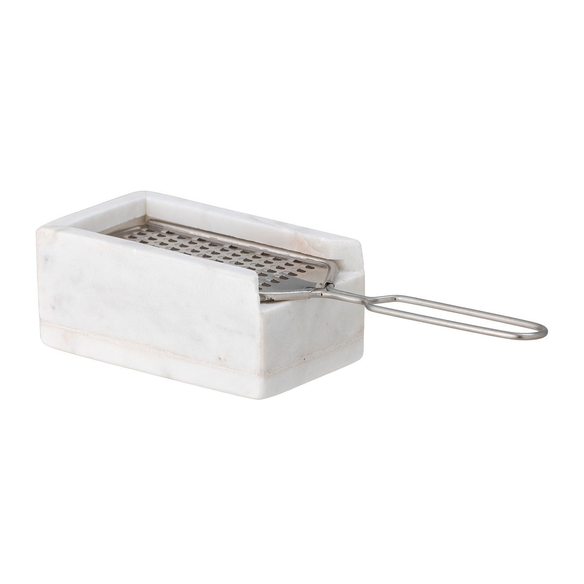 Bloomingville Fiori grater, white, marble