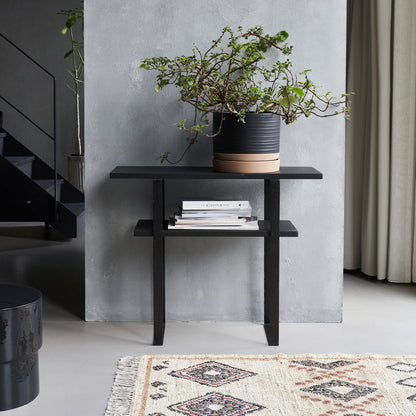 Console table, hdwoda, black