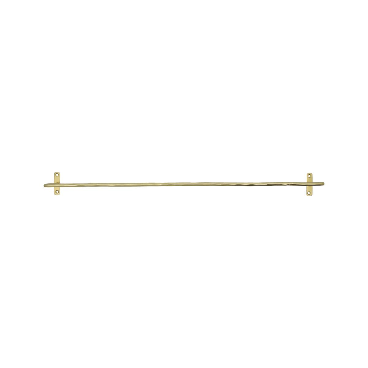 Towel holder, hdwelo, brushed brass finish