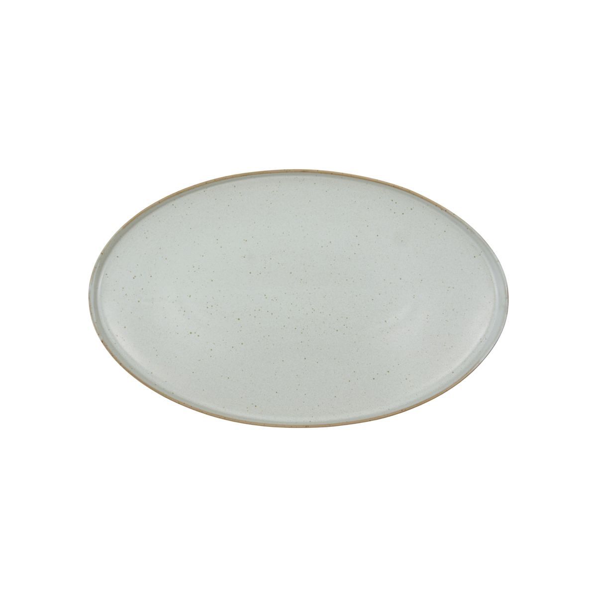 Serving dish, hdpion, gray/white