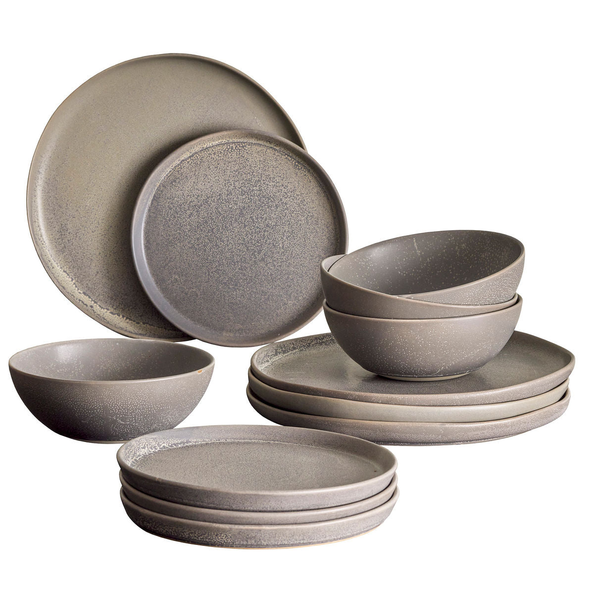 Bloomingville kendra frame set, gray, stoneware