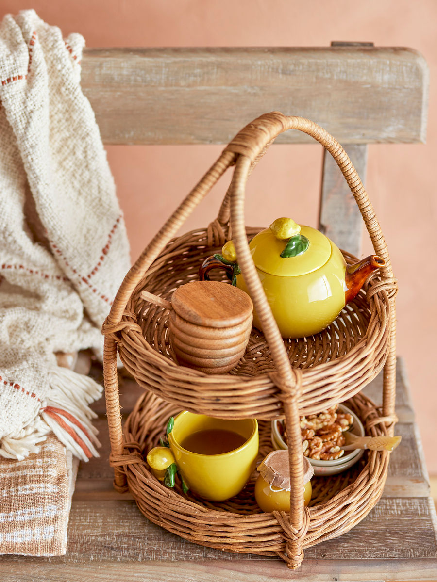 Creative Collection Limone teapot, yellow, stoneware