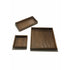 Langbo Stackable Tray Bundle - Smoked Oiled Oak - Langbo - DesignGaragen.dk