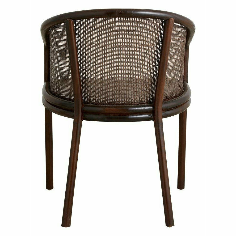 Nordal MOSSO dining chair - dark brown