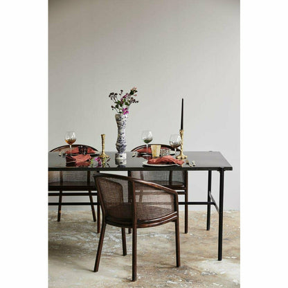 Nordal MOSSO dining chair - dark brown