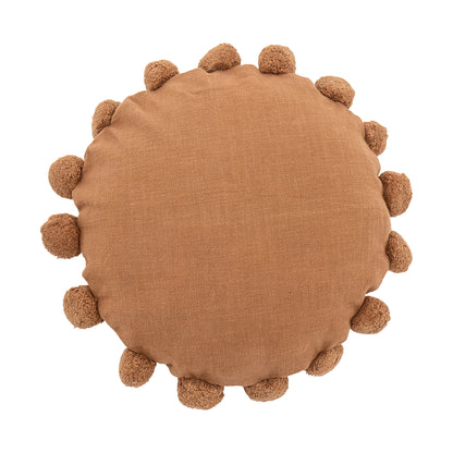 Bloomingville Mini - Isobell Cushion, Brown, Cotton