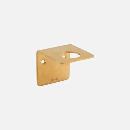 Meraki Brushed Brass Finish-L: 5.8 cm, W: 6.7 cm, H: 5.8 cm