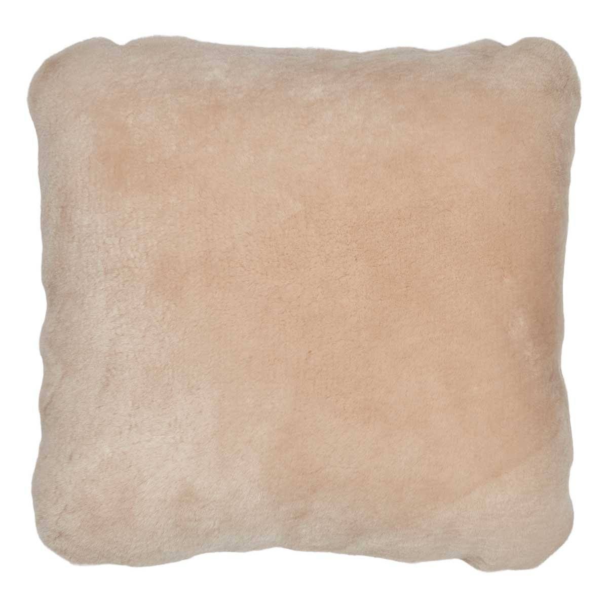 Pillow | Lambskin, Moccasin | New Zealand | 40x40 cm.