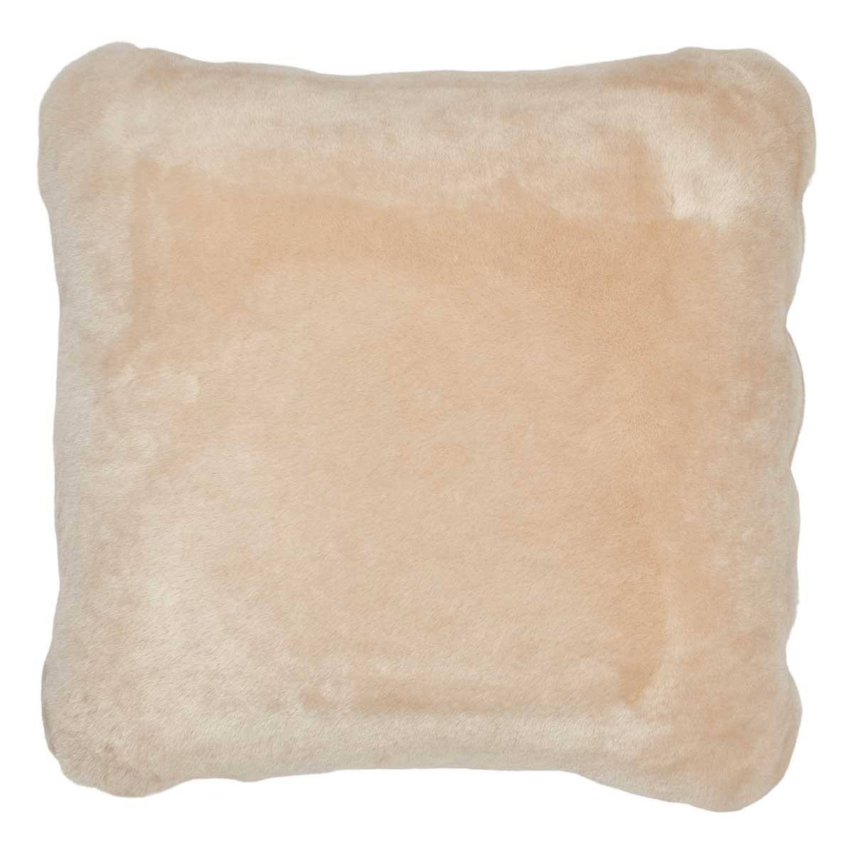 Pillow | Lambskin, Moccasin | New Zealand | 40x40 cm.