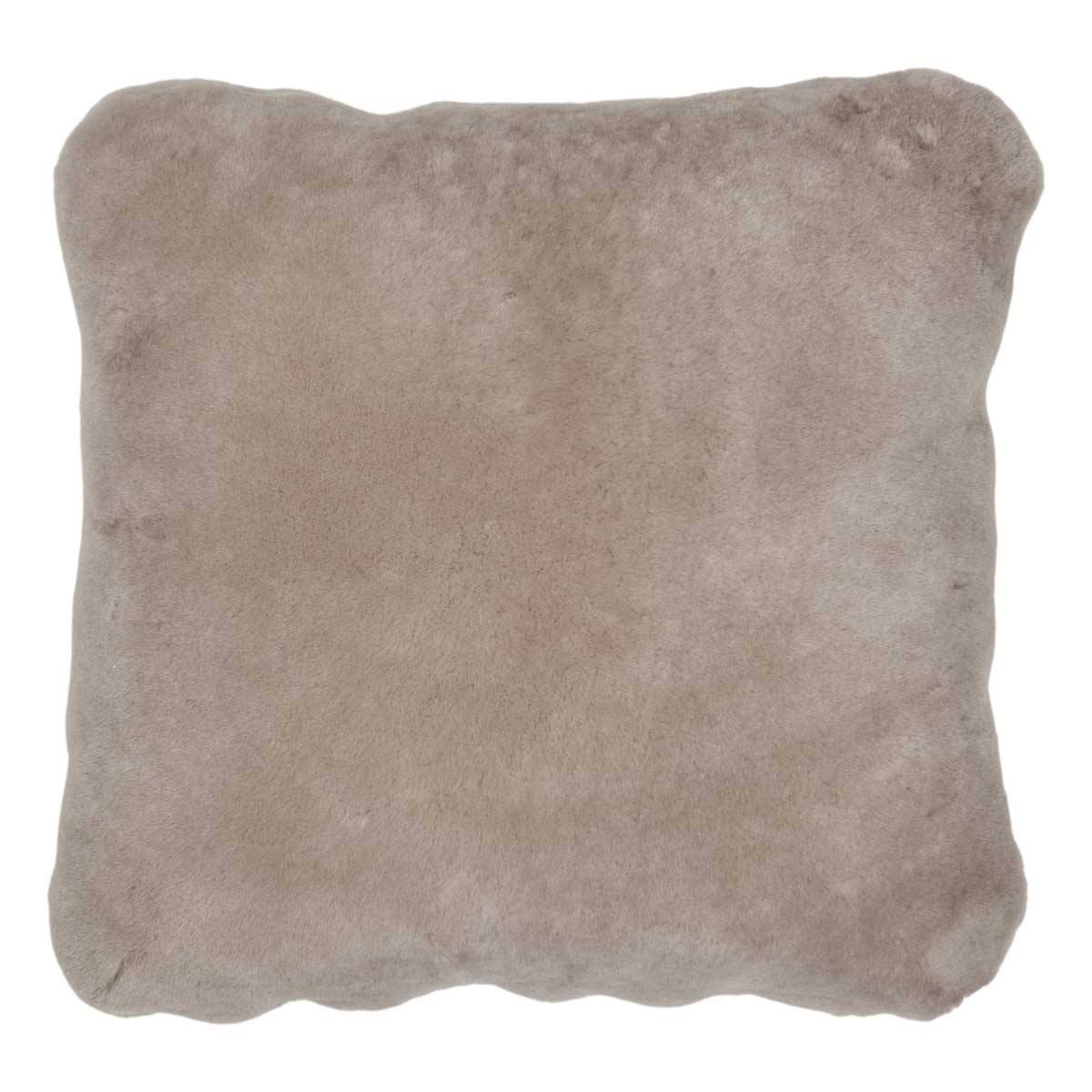 Pillow | Lambskin, Moccasin | New Zealand | 40x40 cm.